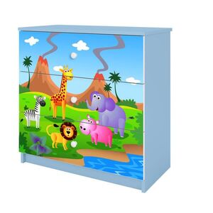 RAUMHIRSCH FURNITURE KOMODA Babydreams Safari 81/81/41 obraz