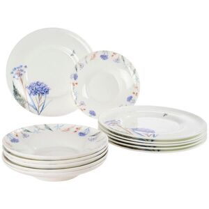 Novel JÍDELNÍ SOUPRAVA jemný kostní porcelán (fine bone china) keramika obraz