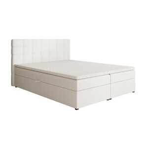 Beautysofa ČALOUNĚNÁ postel Topiq 164/203/103, bílá obraz