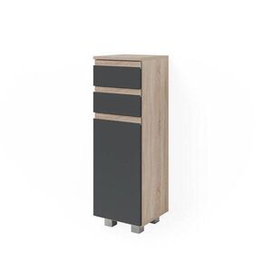 Vicco STŘEDNÍ SKŘÍŇKA J-Shape Antracit 30 x 95 cm obraz