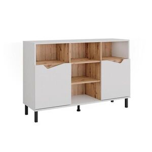 Vicco KREDENC Marelle Bílá/Artisan 120 x 81.3 cm se 2 dveřmi obraz