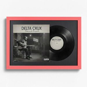 K-Möbel RÁM NA GRAMOFONOVÉ DESKY 40/60 na obal a vinylovou desku obraz