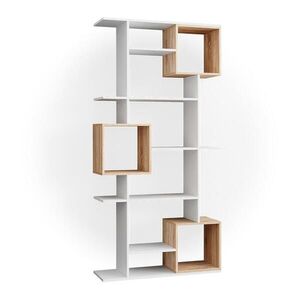 Vicco DĚLICÍ STĚNA Cube Bílá/Sonoma 92 x 187.7 cm obraz