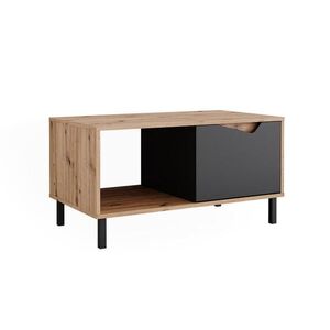 Vicco KONFERENČNÍ STŮL Marelle Antracit/Artisan 90 x 50 cm s 1 dveřmi obraz