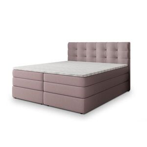 MASSENO POSTEL BOXSPRING AREZI 180x200 cm, s matrací a úložným prostorem, starorůžová obraz