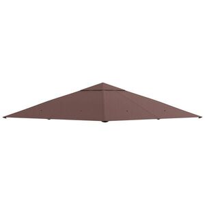 Outsunny NÁHRADNÍ STŘECHA PRO PAVILON Kryt pavilonu Coffee 2, 98 x 2, 95 m obraz