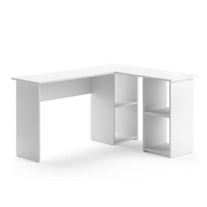 Vicco ROHOVÝ PSACÍ STŮL Carlo Bílá 136 x 112 cm obraz