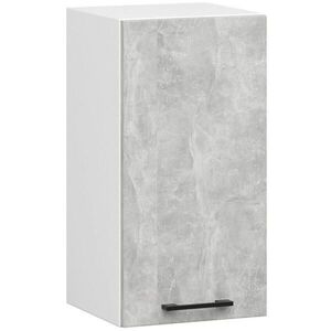 RAUMHIRSCH FURNITURE ZÁVĚSNÁ SKŘÍŇ Bílá, beton 58/40/30 obraz
