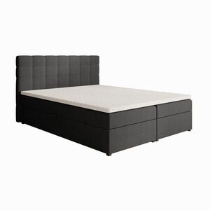 Beautysofa ČALOUNĚNÁ postel Topiq 164/203/103, černá obraz