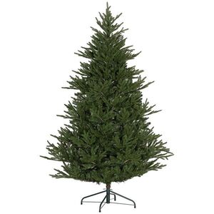 HOMCOM UMĚLÝ vánoční stromek, 183 cm vánoční stromek s 2380 větvičkami, kovový stojan obraz