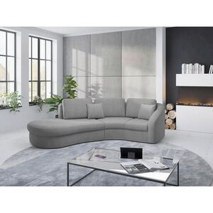 Sit & More ROHOVÁ SEDAČKA, textil, šedá obraz