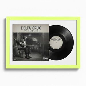 K-Möbel RÁM NA GRAMOFONOVÉ DESKY 40/60 na obal a vinylovou desku obraz
