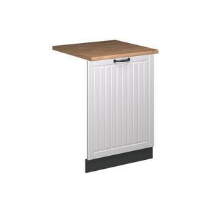 Vicco ČELNÍ PANEL MYČKY Fame-Line Bílý venkovský dům 60 cm , PD Dub obraz