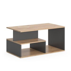 Vicco KONFERENČNÍ STOLEK Hasso Zlatý dub power/antracit 90 x 49.4 cm obraz