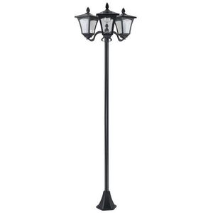 Outsunny SOLÁRNÍ zahradní lampa se 3 světly Solární lampa s LED 120 lumenů IP44 plast obraz
