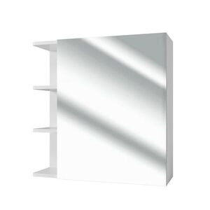 Vicco KOUPELNOVÁ ZRCADLOVÁ SKŘÍŇKA Fynn Bílá 62 x 64 cm obraz