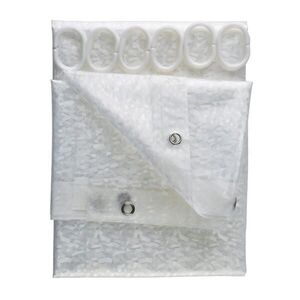 Mondex SPRCHOVÝ ZÁVĚS, textil, bílá obraz