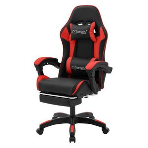 ML-DESIGN HERNÍ ŽIDLE černá-červená z umělé kůže obraz