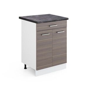 Vicco SPODNÍ SKŘÍŇKA KUCHYŇSKÉ LINKY R-Line Ušlechtilá šedá 60 cm se zásuvkou, PD Antracit obraz