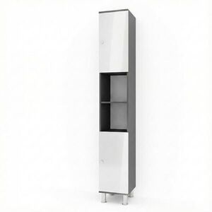 Vicco KOUPELNOVÁ SKŘÍŇKA Fynn Antracit 30 x 190 cm obraz