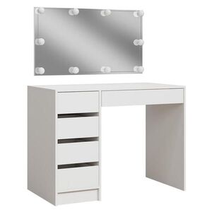 Vicco TOALETNÍ STOLEK Thalia Bílá 100 cm s osvětlením LED obraz