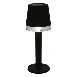 Mondex SOLÁRNÍ LAMPA, plast, černá obraz