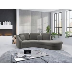 Sit & More ROHOVÁ SEDAČKA, textil, šedá obraz