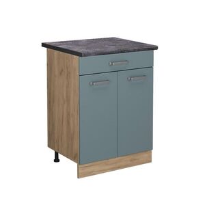 Vicco SPODNÍ SKŘÍŇKA KUCHYŇSKÉ LINKY R-Line Modrošedá 60 cm se zásuvkou, PD Antracit obraz