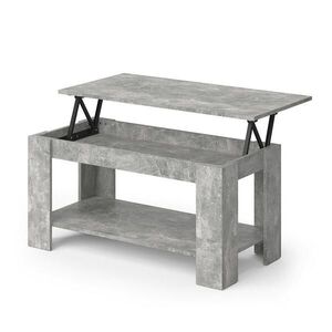 Vicco KONFERENČNÍ STŮL Lorenz Beton 100 x 50 cm s funkcí zvedání obraz