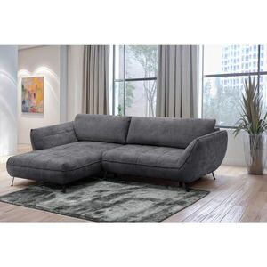 MID.YOU ROHOVÁ SEDAČKA, textil, antracitová obraz