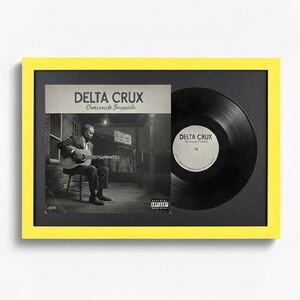 K-Möbel RÁM NA GRAMOFONOVÉ DESKY 40/60 na obal a vinylovou desku obraz