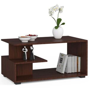 RAUMHIRSCH FURNITURE KONZOLOVÝ STOLEK Tmavě hnědý 45/90/51 obraz