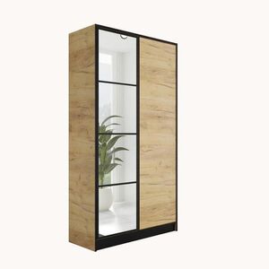 Kier Furniture ŠATNÍ SKŘÍŇ EDEN 2D v1 - 105x205x39 cm - Dub Craft obraz