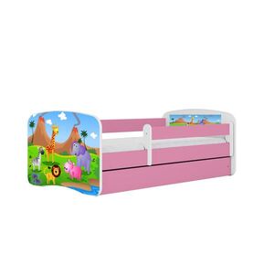 RAUMHIRSCH FURNITURE DĚTSKÁ POSTEL Safari se zásuvkou 140/70 80/61/144 obraz
