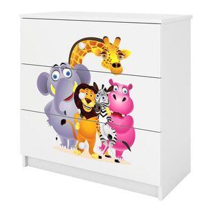 RAUMHIRSCH FURNITURE KOMODA Babydreams ZOO 81/81/41 obraz