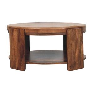 Artisan Furniture KONSOLOVÝ STOLEK Edessa, 1 zásuvka, severské nohy, černá a bílá, vzhled dubového dřeva obraz