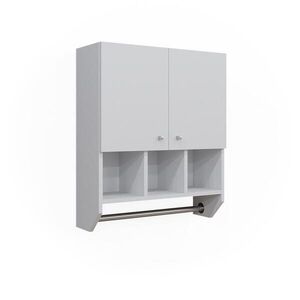 Vicco SKŘÍŇKA DO KOUPELNY Fynn Bílá 59.2 x 70.5 cm Nástěnná skříňka se 2 dveřmi obraz