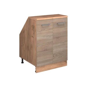 Vicco ŠIKMÁ SKŘÍŇ Rion Sonoma 60 x 81.6 cm se 2 dveřmi, korpus skříně hloubka 60 cm obraz