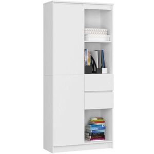 RAUMHIRSCH FURNITURE STOJANOVÁ POLICE bílá 180/80/35 obraz