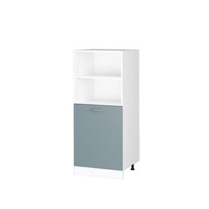 Vicco UNIVERZÁLNÍ SPÍŽNÍ SKŘÍŇKA R-Line Modrošedá 60 cm s otevřenými policemi a dvířky obraz