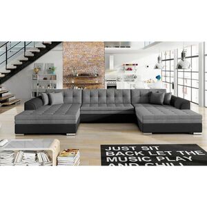 MID.YOU SEDACÍ SOUPRAVA, textil, barvy grafitu, černá obraz
