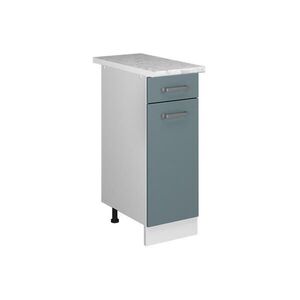 Vicco SPODNÍ SKŘÍŇKA KUCHYŇSKÉ LINKY R-Line Modrošedá 30 cm s pracovní deskou obraz