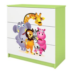 RAUMHIRSCH FURNITURE KOMODA Babydreams ZOO 81/81/41 obraz
