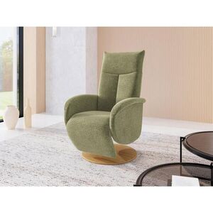 Sit & More RELAXAČNÍ KŘESLO, textil, světle zelená obraz