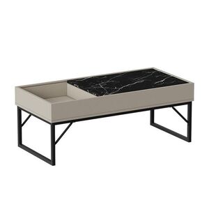 Vicco KONFERENČNÍ STOLEK Lunero Krémová 105 x 50 cm obraz