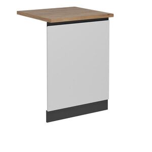 Vicco ČELNÍ PANEL MYČKY R-Line Bílá 60 cm , PD Dub obraz