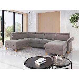 Sit & More SEDACÍ SOUPRAVA, textil, šedohnědá obraz