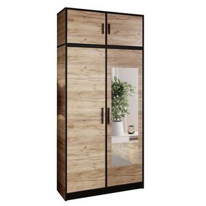 Kier Furniture ŠATNÍ SKŘÍŇ ROJ s nástavbou 2D Dub Craft obraz