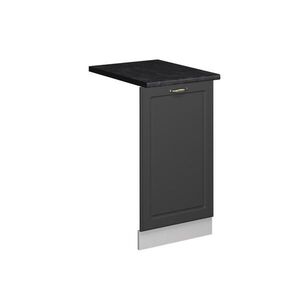 Vicco ČELNÍ PANEL MYČKY Fame-Line Anthrazit-Gold Landhaus 45 cm , PD Antracit obraz