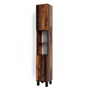 Vicco KOUPELNOVÁ SKŘÍŇKA Fynn Rustikální dub 30 x 190 cm obraz